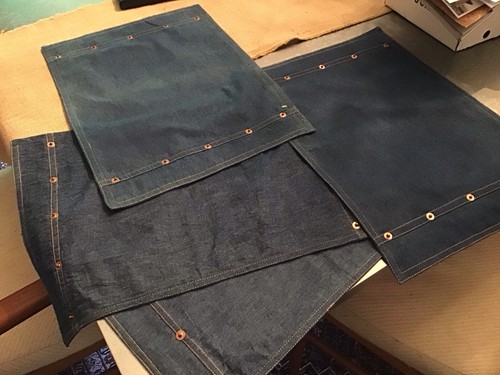 Set vintage denim - set,